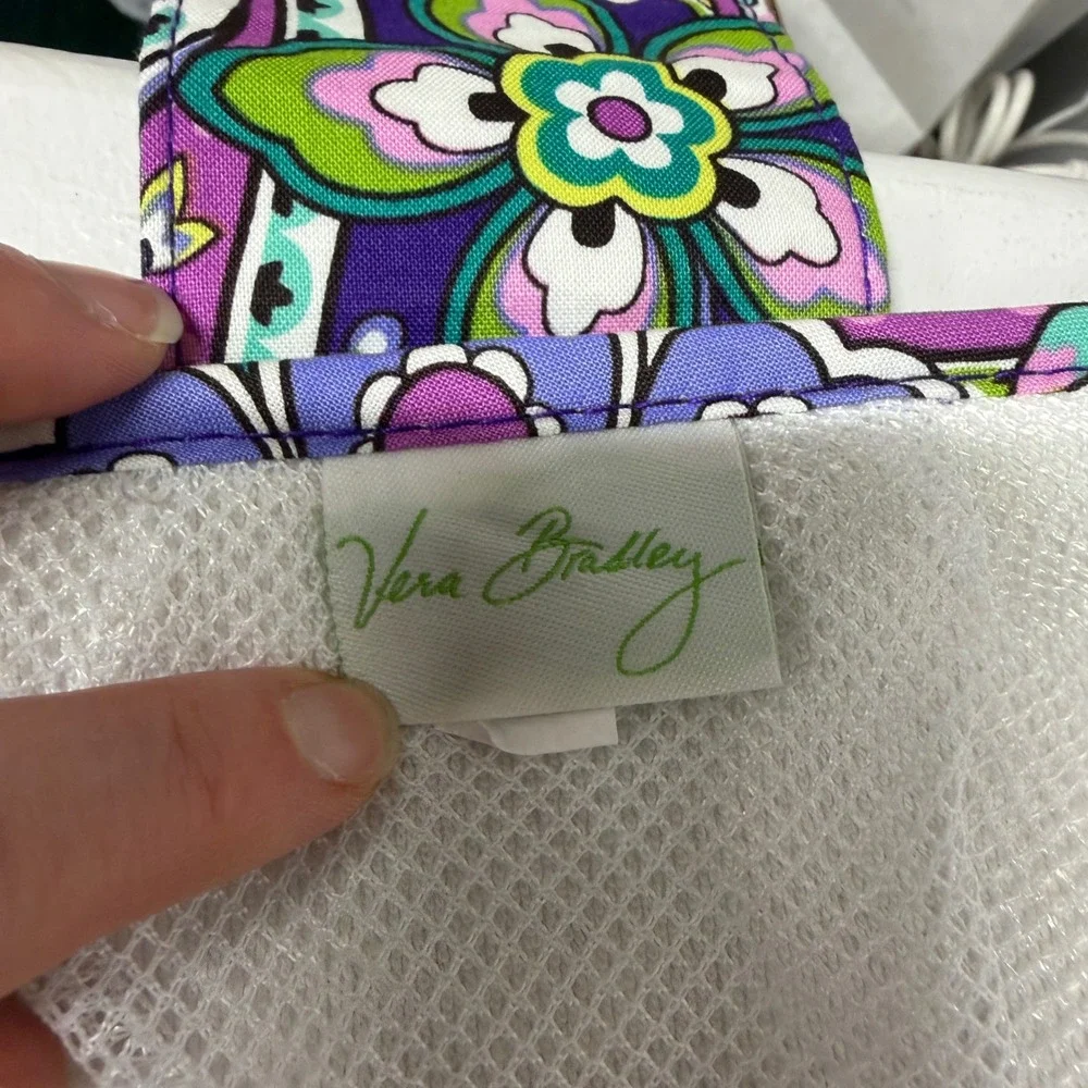 Vera Bradley Changing Pad Baby Heather‎ Purple Teal Paisley Quilted Travel